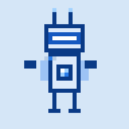 Forager agent · Indigo body, Ember wings, Amber eyes