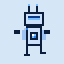 Forager agent · Obsidian body, Amber wings, Ice eyes